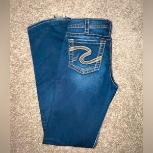 Silver Francis 18” jeans. 30/35.